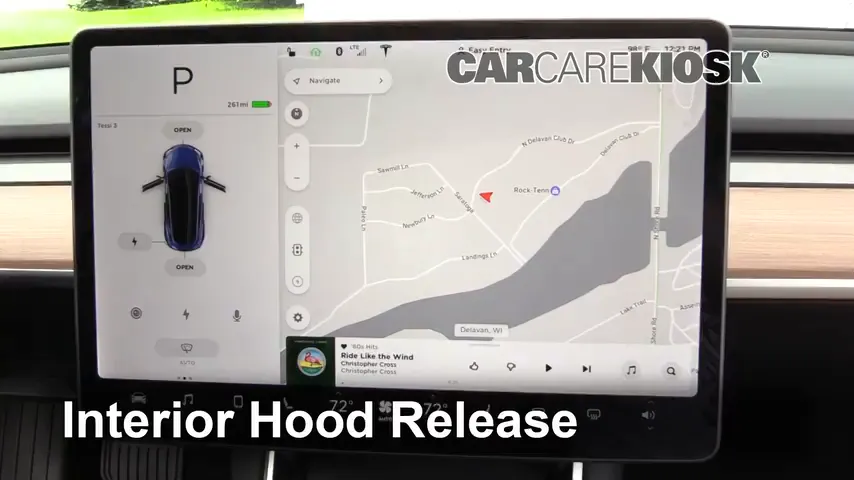 2018 Tesla 3 Electric Hood